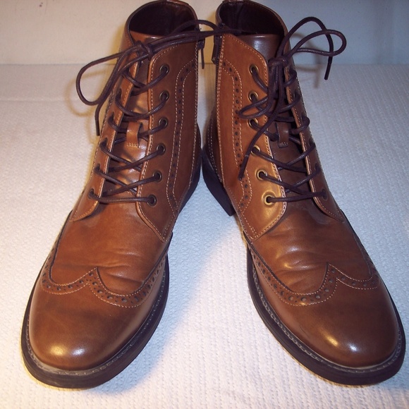 blind sided wingtip oxford boot